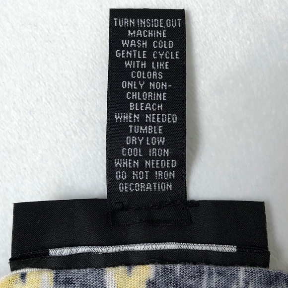 INC Black Yellow and Whit Tank Top Small - Picture 6 of 6